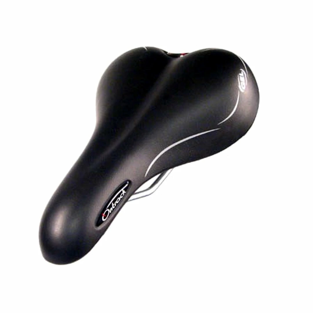 On Track Saddle Men’s Gel Moulded Base-Cut Black 1 On Track Saddle Men’s Gel Moulded Base-Cut Black