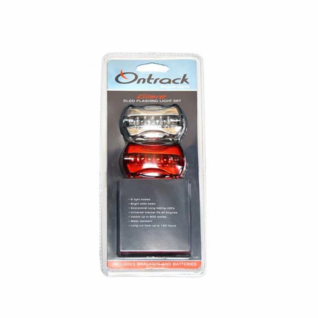 On Track Bike Essentials Ontrack Glare Light Combo 5 On Track Bike Essentials Ontrack Glare Light Combo