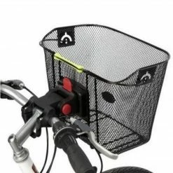 Oxford Basket Large Wire W/QR Bracket Black Accessories 6 Oxford Basket Large Wire W/QR Bracket Black Accessories