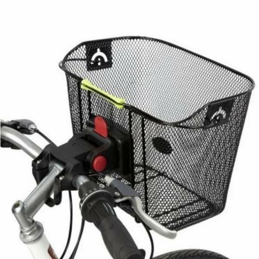 Oxford Basket Large Wire W/QR Bracket Black Accessories 3 Oxford Basket Large Wire W/QR Bracket Black Accessories