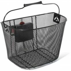 Oxford Basket Large Wire W/QR Bracket Black Accessories 7 Oxford Basket Large Wire W/QR Bracket Black Accessories