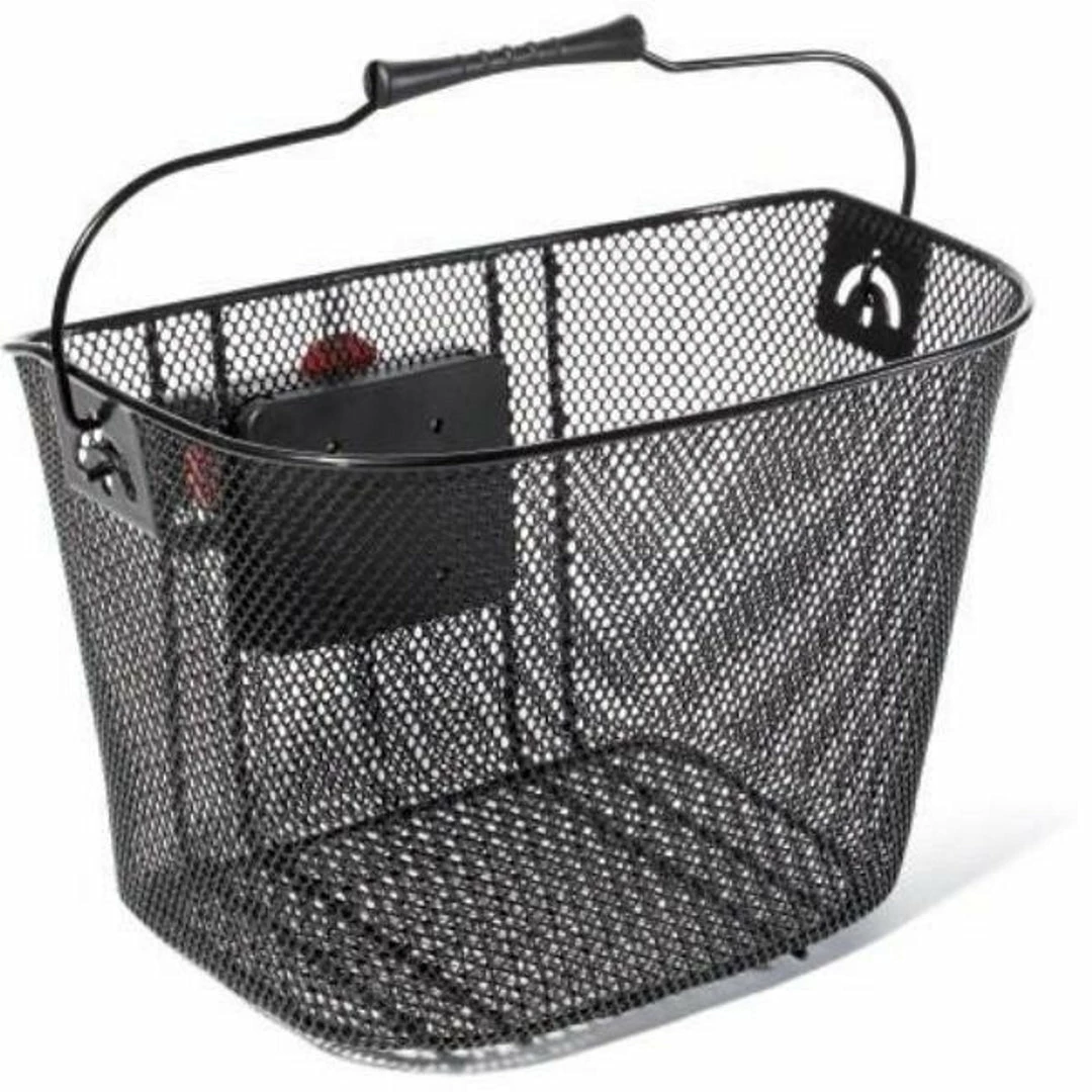 Oxford Basket Large Wire W/QR Bracket Black Accessories 4 Oxford Basket Large Wire W/QR Bracket Black Accessories
