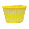 Oxford Basket Medium Plastic Yellow Accessories
