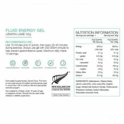 PURE Energy Gel 50g Lemon & Lime Accessories