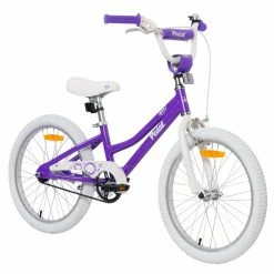 Pedal Bam Alloy 20” Kids Bike Purple/White Bikes