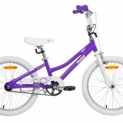 Pedal Bam Alloy 20” Kids Bike Purple/White Bikes