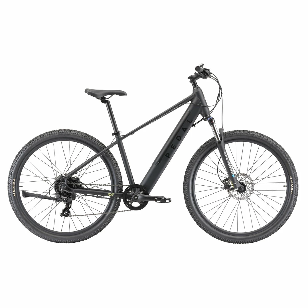 Pedal Coyote Electric Mountain Bike 374Wh Battery Matte Black 1 Pedal Coyote Electric Mountain Bike 374Wh Battery Matte Black