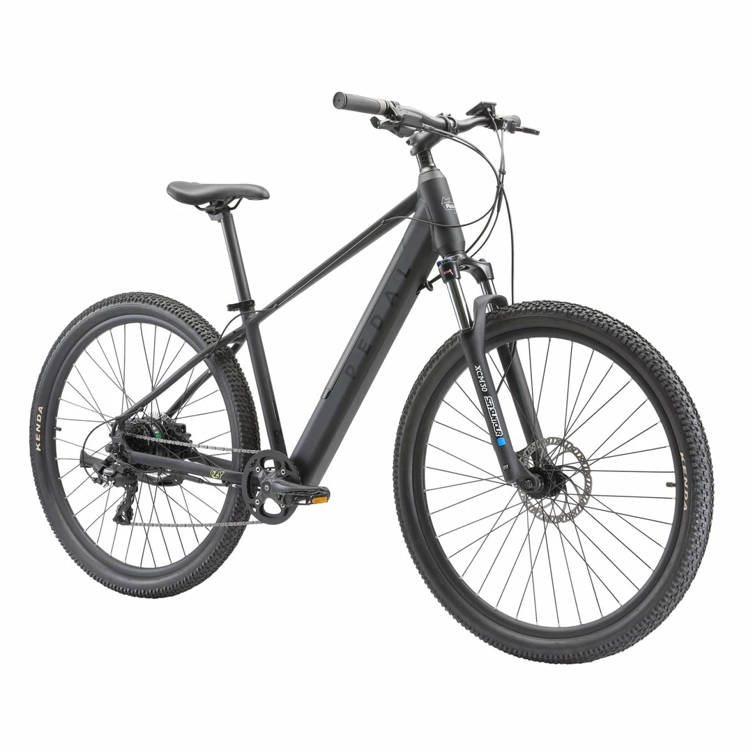 Pedal Coyote Electric Mountain Bike 374Wh Battery Matte Black 2 Pedal Coyote Electric Mountain Bike 374Wh Battery Matte Black
