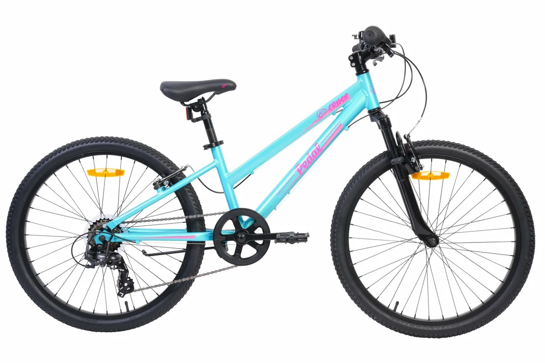Pedal Crush 24” Girls Bike Turquoise/Pink Bikes 2 Pedal Crush 24” Girls Bike Turquoise/Pink Bikes