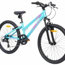 Pedal Crush 24” Girls Bike Turquoise/Pink Bikes