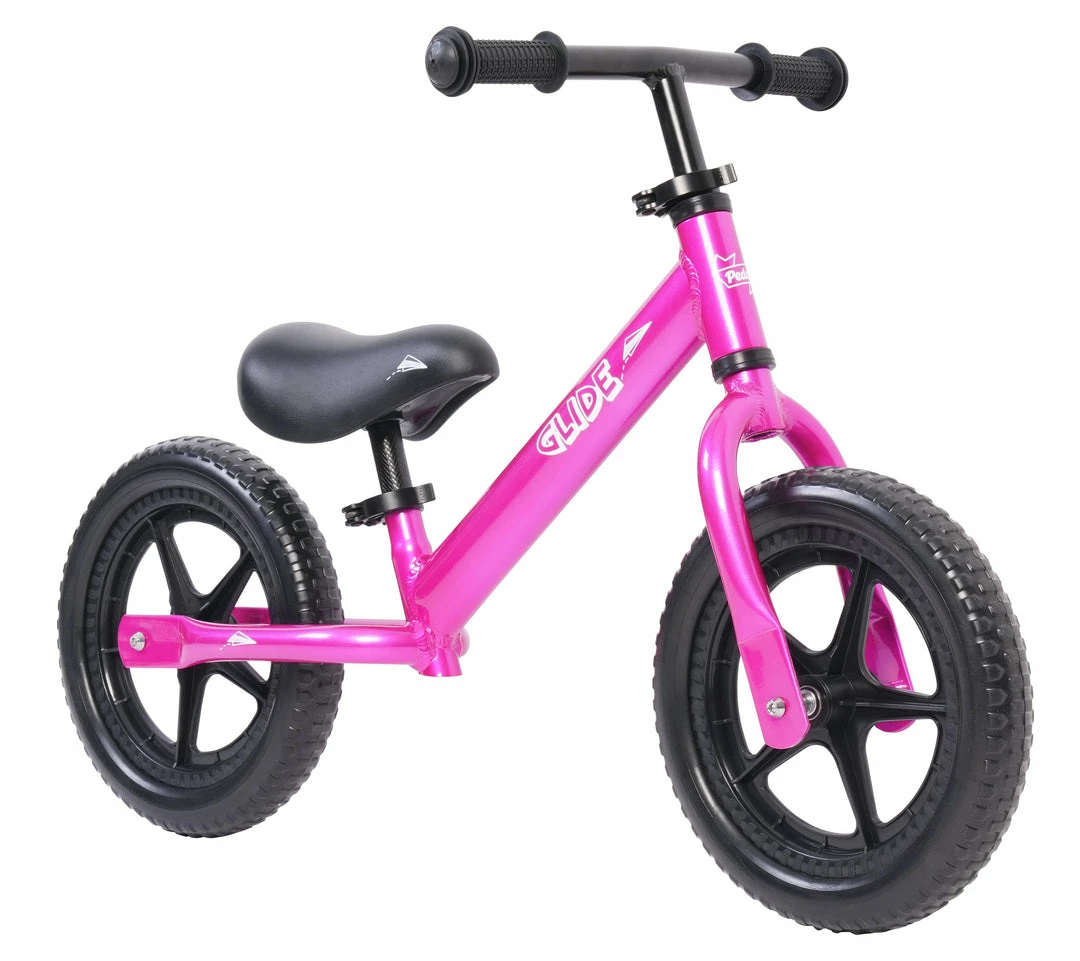 Pedal Glide Alloy Balance Bike Pink Bikes 1 Pedal Glide Alloy Balance Bike Pink Bikes