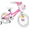 Pedal Hoot Alloy 16” Kids Bike Pink/White