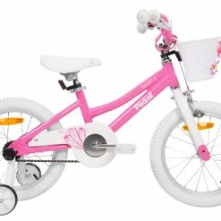 Pedal Hoot Alloy 16” Kids Bike Pink/White