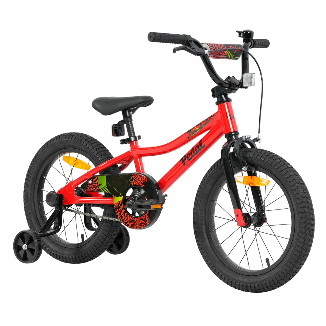 Pedal Hoot Alloy 16” Kids Bike Red Bikes 1 Pedal Hoot Alloy 16” Kids Bike Red Bikes