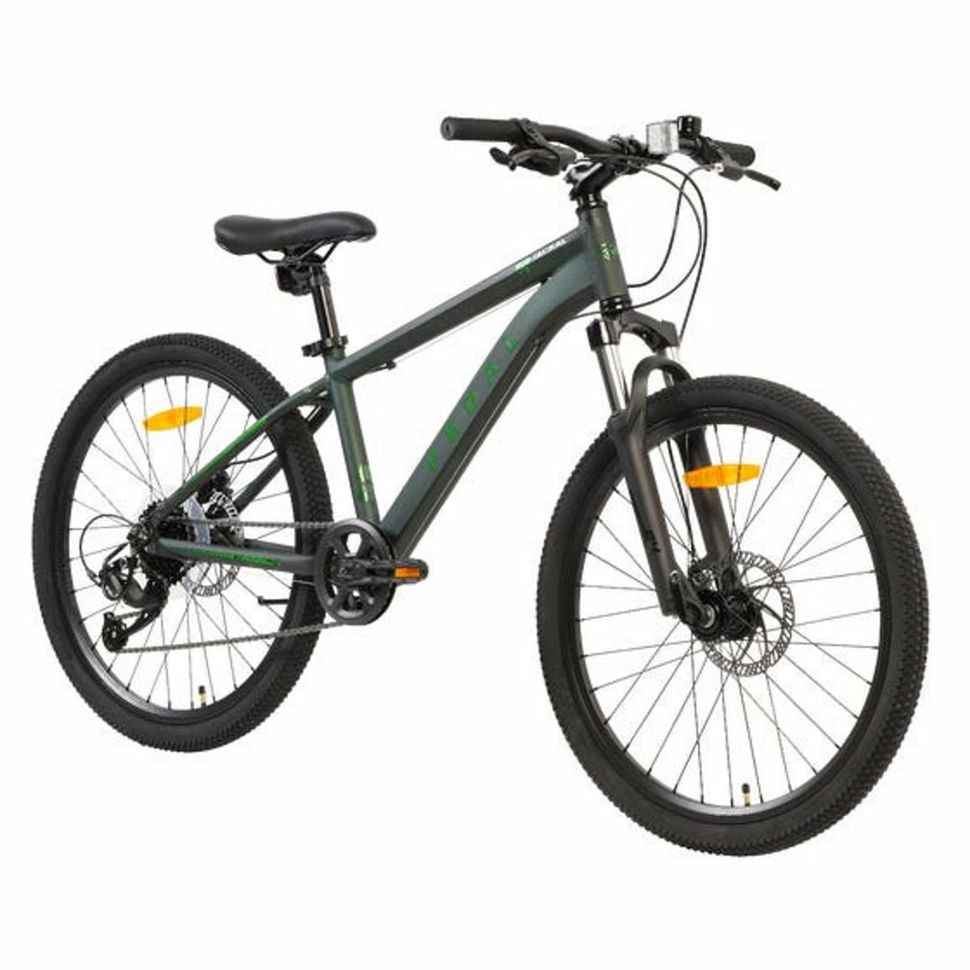 Pedal Jackal 24” Kids Mountain Bike Green 2 Pedal Jackal 24” Kids Mountain Bike Green