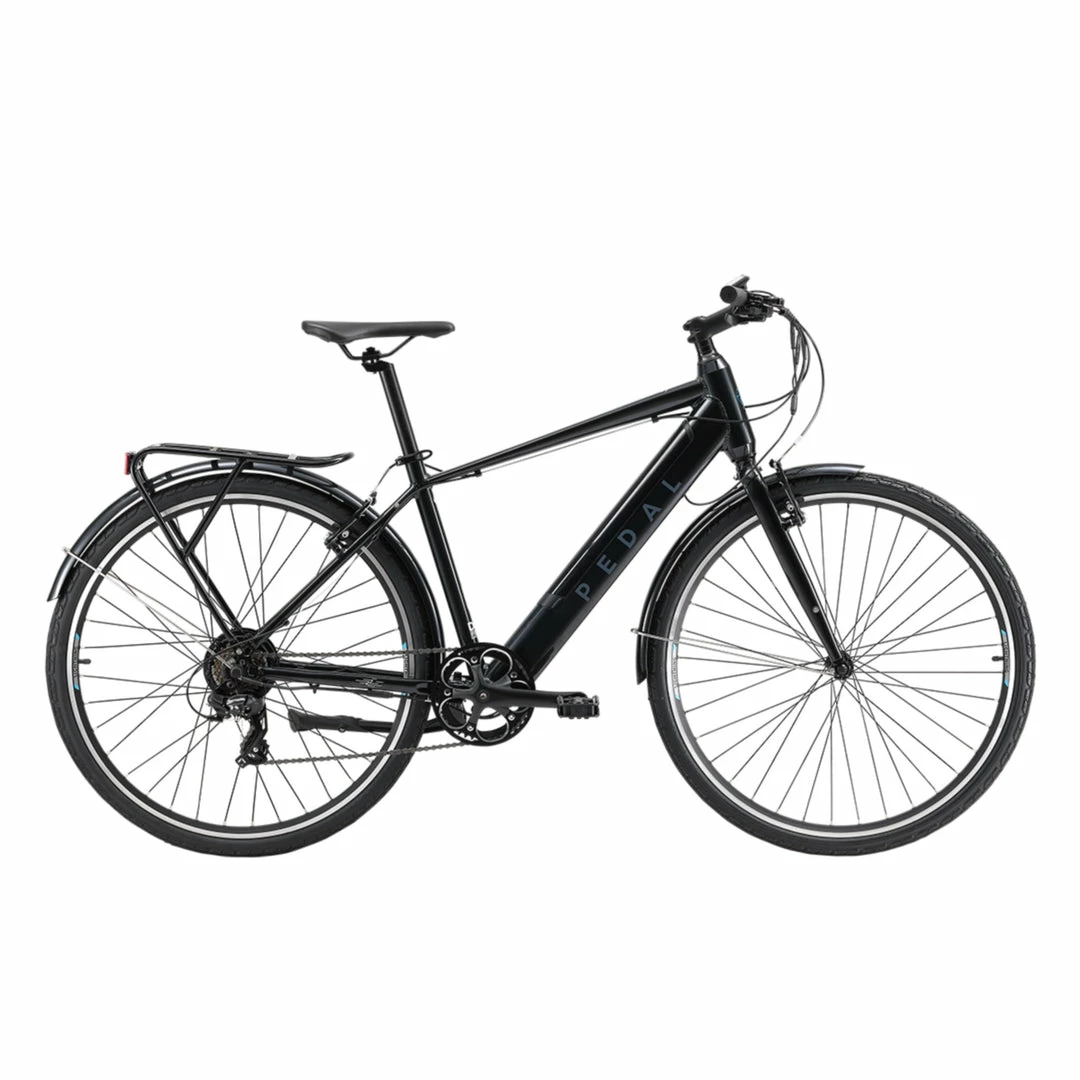 Bikes Pedal Lightning Electric Hybrid Bike 374Wh Battery Black 1 Bikes Pedal Lightning Electric Hybrid Bike 374Wh Battery Black