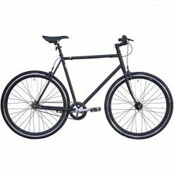 Bikes Pedal Messenger Urban Fixie Bike Gotham Black
