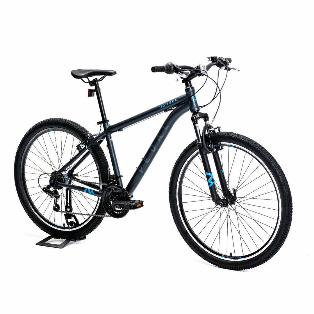Pedal Ranger 3 Mountain Bike Black/Blue 2 Pedal Ranger 3 Mountain Bike Black/Blue
