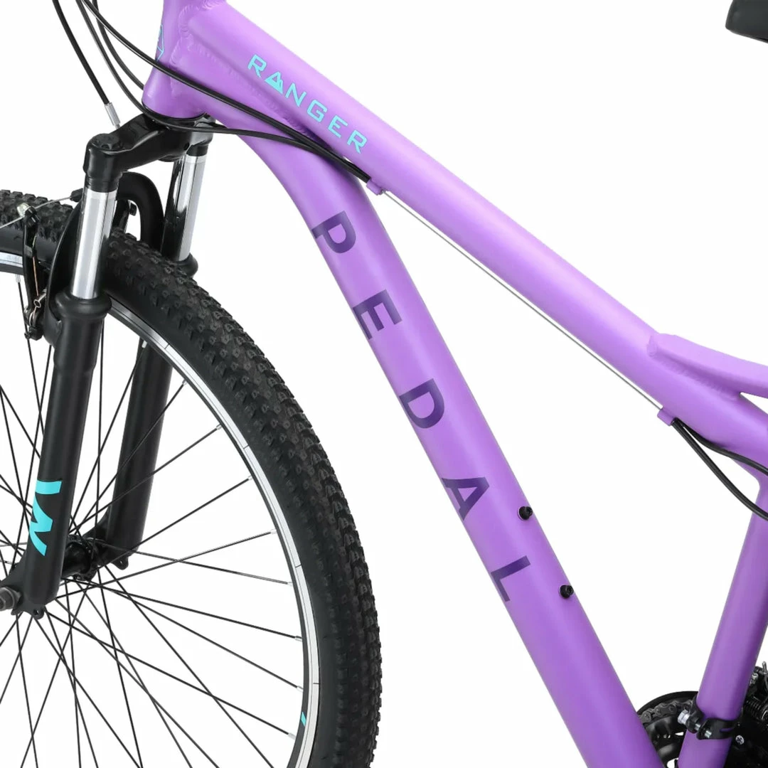 Pedal Ranger 3 Women's Mountain Bike Lilac/Teal Bikes 4 Pedal Ranger 3 Women's Mountain Bike Lilac/Teal Bikes