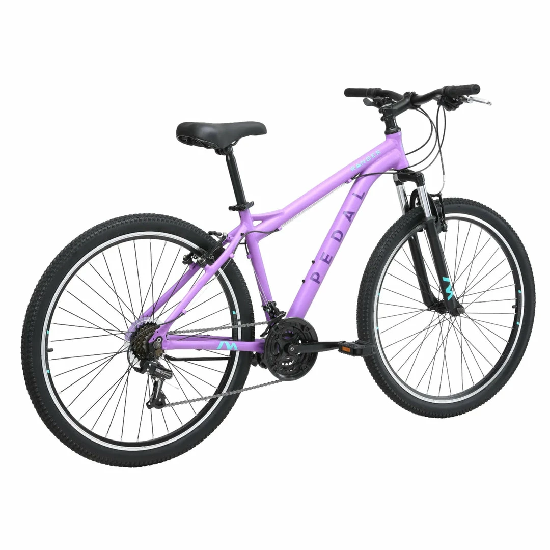 Pedal Ranger 3 Women's Mountain Bike Lilac/Teal Bikes 3 Pedal Ranger 3 Women's Mountain Bike Lilac/Teal Bikes