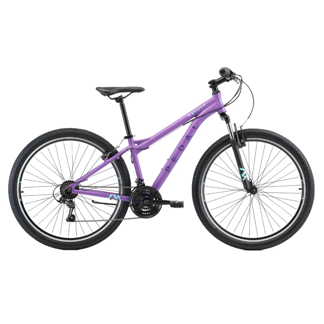 Pedal Ranger 3 Women's Mountain Bike Lilac/Teal 1 Pedal Ranger 3 Women's Mountain Bike Lilac/Teal