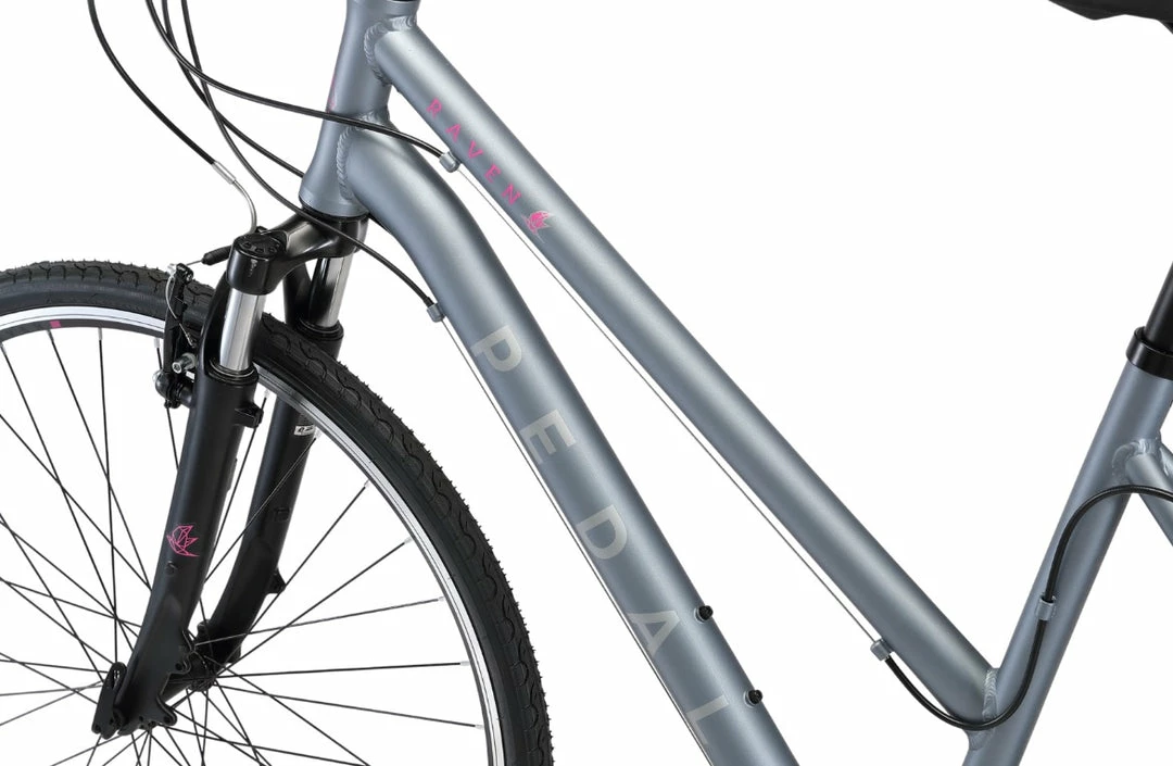 Pedal Raven 2 Women's Hybrid Bike Teal 4 Pedal Raven 2 Women's Hybrid Bike Teal