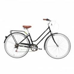 Pedal Uptown Cruiser Bike Classic Black Bikes
