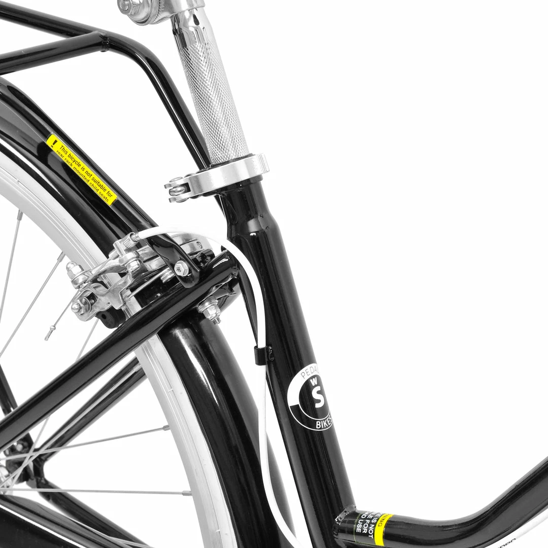 Pedal Uptown Cruiser Bike Classic Black Bikes 2 Pedal Uptown Cruiser Bike Classic Black Bikes