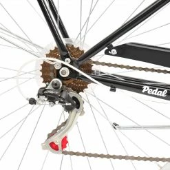 Pedal Uptown Cruiser Bike Classic Black Bikes 10 Pedal Uptown Cruiser Bike Classic Black Bikes