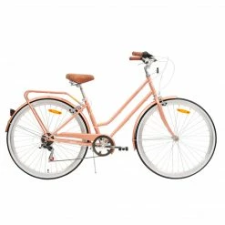 Pedal Uptown Cruiser Bike Classic Rose Gold Bikes