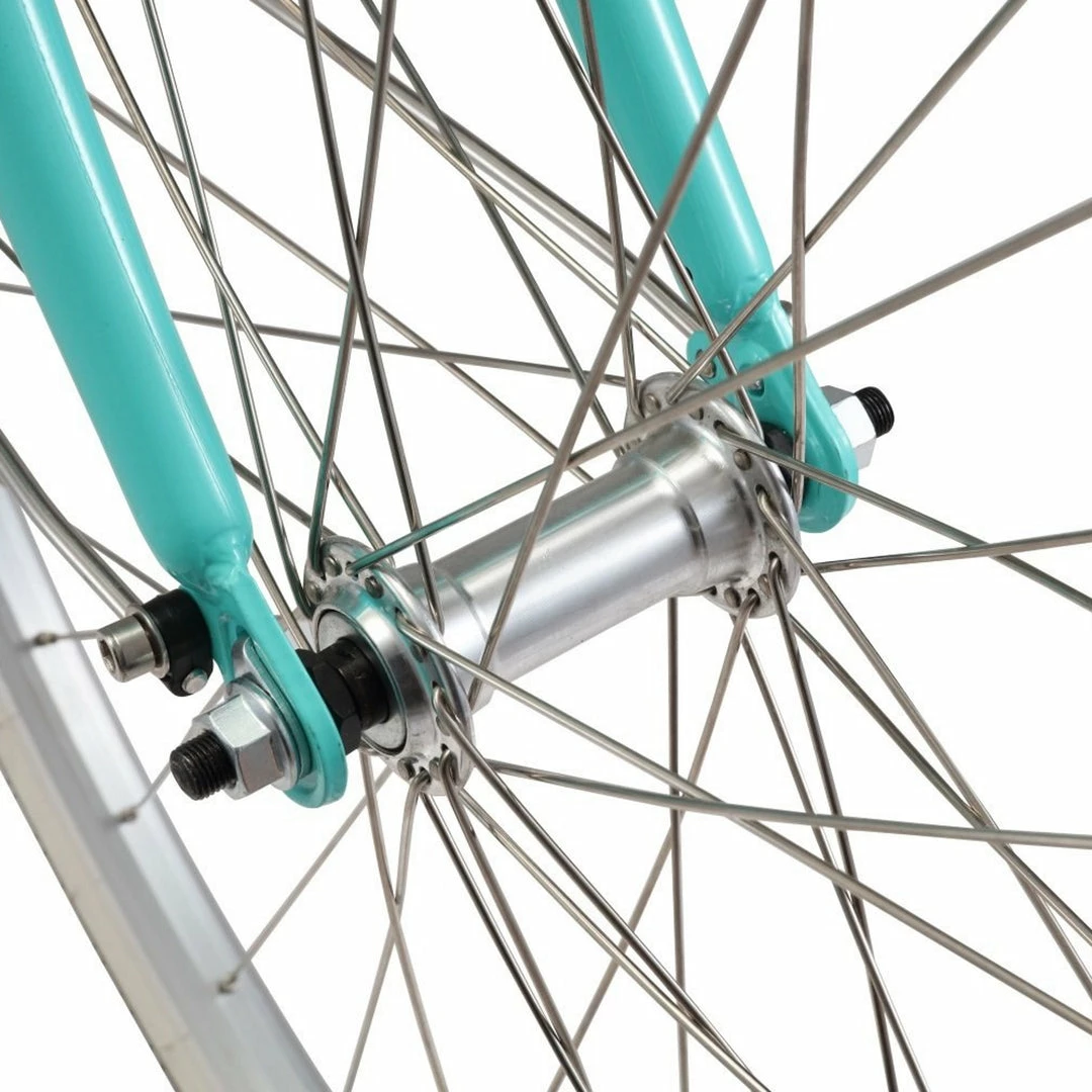 Pedal Uptown DLX 7-Speed Cruiser Bike Light Green Bikes 4 Pedal Uptown DLX 7-Speed Cruiser Bike Light Green Bikes