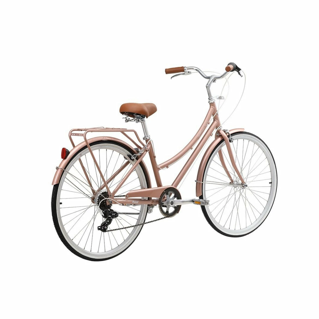 Pedal Uptown DLX 7-Speed Cruiser Bike Rose Gold 3 Pedal Uptown DLX 7-Speed Cruiser Bike Rose Gold