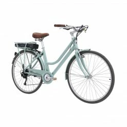 Pedal Uptown ELC Electric Cruiser Bike 374Wh Battery Sage