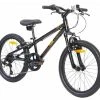 Bikes Pedal Zap 20” Kids Bike Black/Yellow