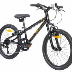 Bikes Pedal Zap 20” Kids Bike Black/Yellow