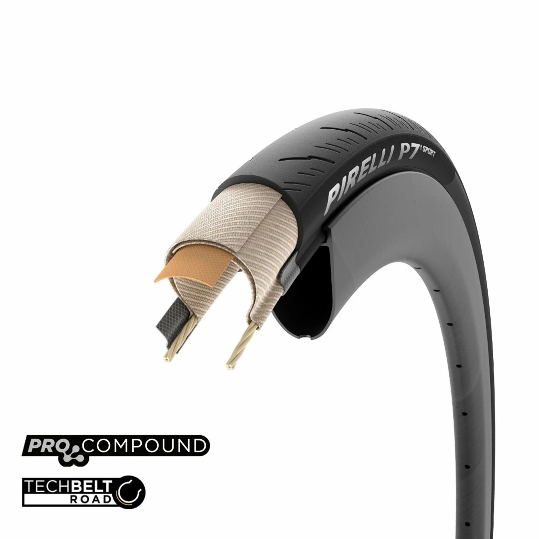 Pirelli P7 Sport Tyre 700 X 30c 2 Pirelli P7 Sport Tyre 700 X 30c