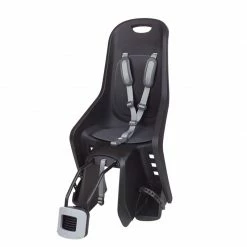 Accessories Polisport Bubbly Maxi Rear Frame Mount Child Seat Black