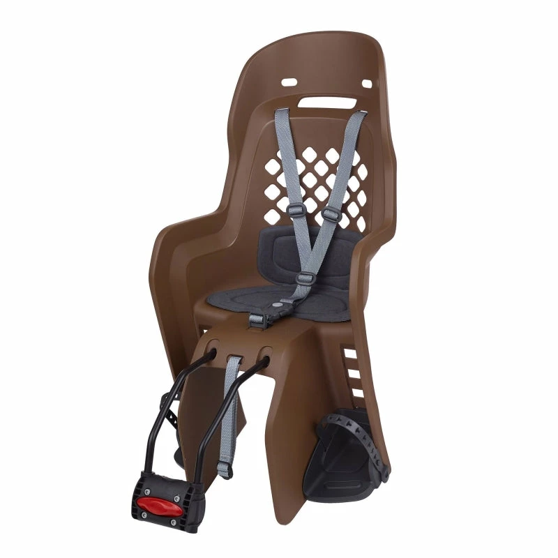 Polisport Joy Rear Frame Mount Child Seat Brown Accessories 1 Polisport Joy Rear Frame Mount Child Seat Brown Accessories