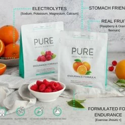 Accessories Pure Endurance Formula 500g Pouch Raspberry 5 Accessories Pure Endurance Formula 500g Pouch Raspberry