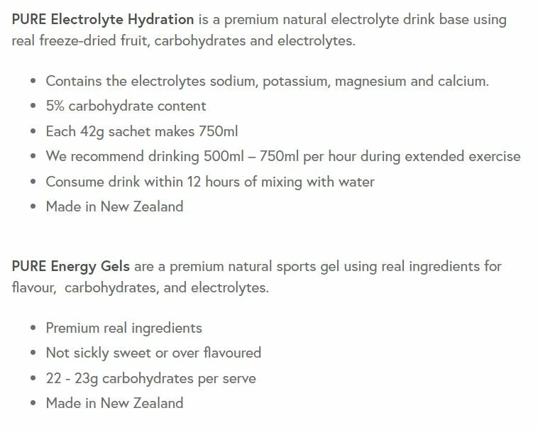 Accessories Pure Premium Race Starter Kit 710ml 3 Accessories Pure Premium Race Starter Kit 710ml