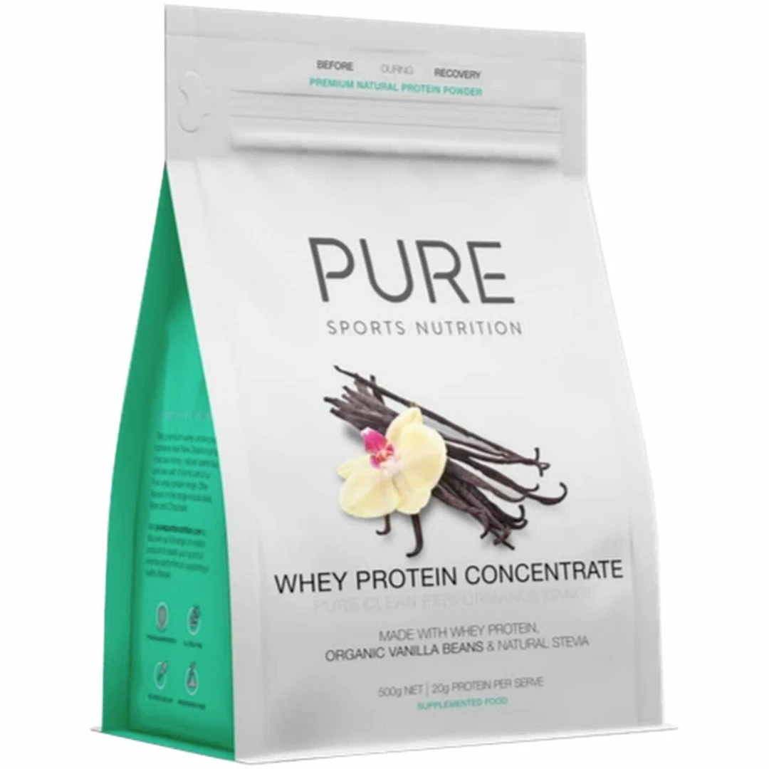 Pure Whey Protein Pouch Vanilla 500g Accessories 1 Pure Whey Protein Pouch Vanilla 500g Accessories