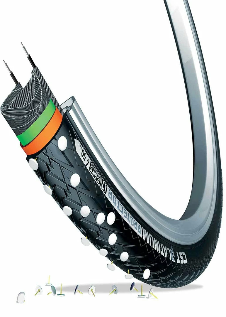 CST Platinum Protector Tyre 700 X 45 E-Bike Approved Parts & Maintenance 1 CST Platinum Protector Tyre 700 X 45 E-Bike Approved Parts & Maintenance