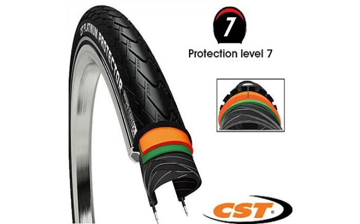 CST Platinum Protector Tyre 700 X 45 E-Bike Approved Parts & Maintenance 2 CST Platinum Protector Tyre 700 X 45 E-Bike Approved Parts & Maintenance