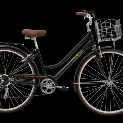 Rocket Vintage Bethany Cruiser Bike Black Bikes