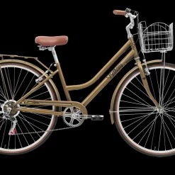 Rocket Vintage Bethany Cruiser Bike Dark Gold Bikes