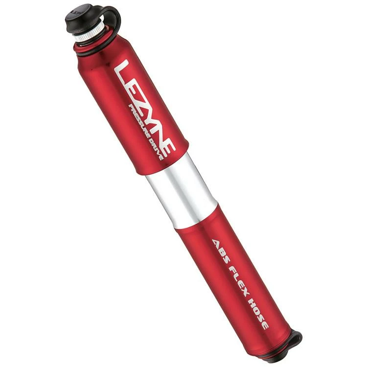 Lezyne Pressure Drive Hand Pump Red 1 Lezyne Pressure Drive Hand Pump Red
