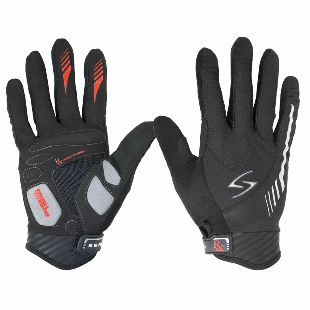 Serfas Gloves FF Rx-8 Black SM Apparel 1 Serfas Gloves FF Rx-8 Black SM Apparel