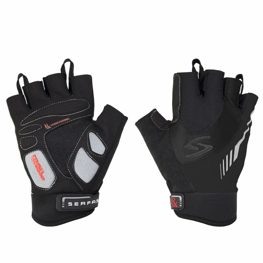 Serfas Gloves Rx-8 Black SM 1 Serfas Gloves Rx-8 Black SM