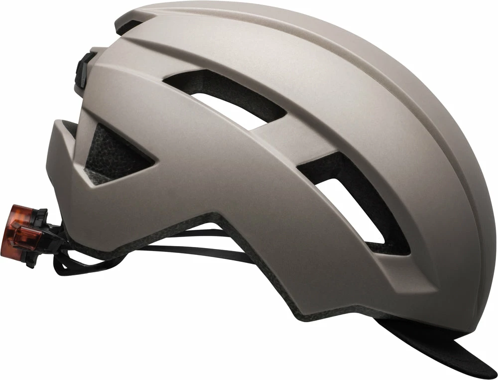 Bell Daily LED MIPS Women’s Helmet Matte Cement Helmets 2 Bell Daily LED MIPS Women’s Helmet Matte Cement Helmets