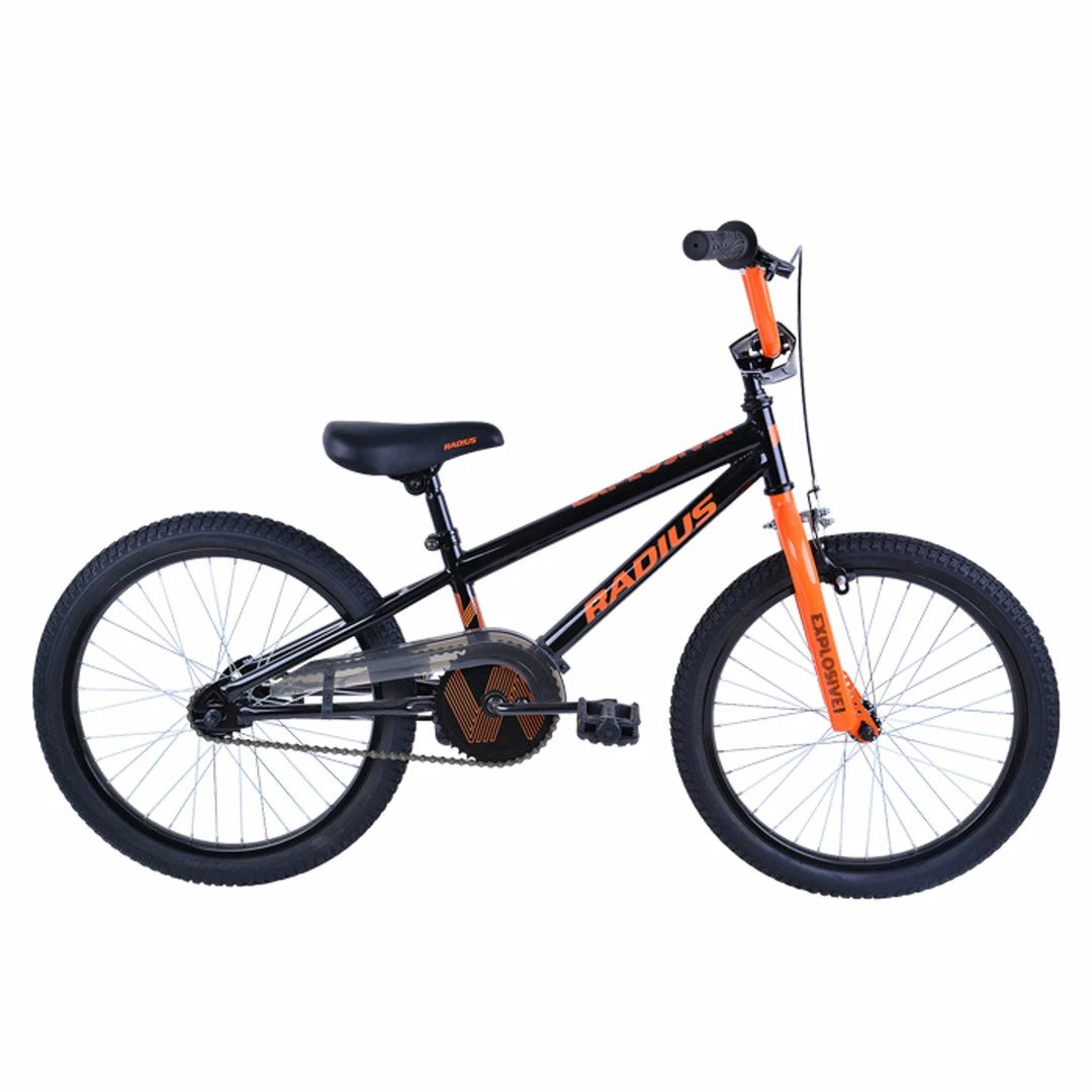 Radius Explosive Mini 20" Kids Bike Black/Orange 1 Radius Explosive Mini 20" Kids Bike Black/Orange